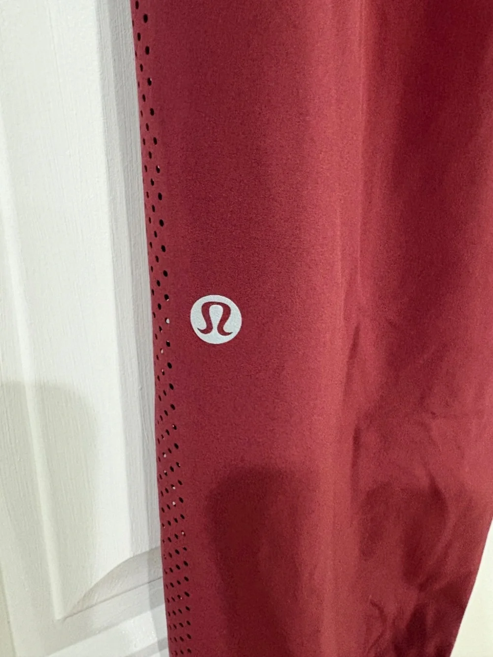 Lululemon Adapted state Mid Rise Jogger perforated stripe